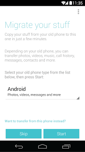 Motorola Migra 1.7.0.06 Screenshot