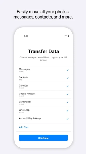 Review Screenshot - Simplifying Android to iOS Migration