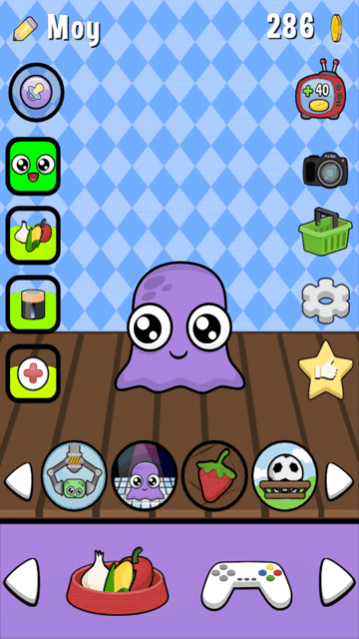 Moy 4 – Virtual Pet Game, Software