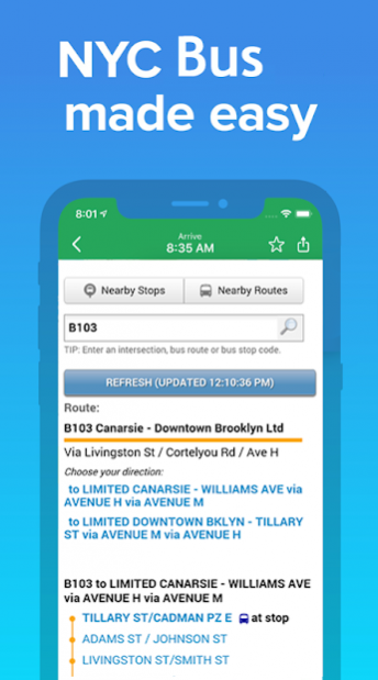 mta real bus time mta real bus time