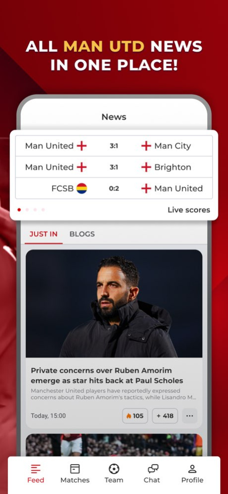 Manchester Live – United fans 8.11.0 Screenshot