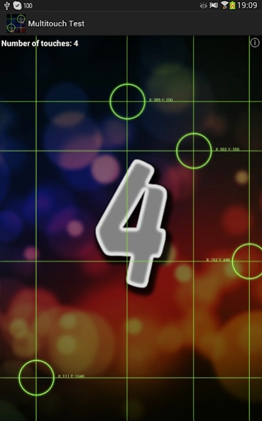 Multitouch Test Screenshot