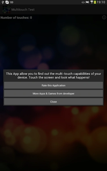 Multitouch Test Screenshot