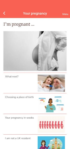 Mum & Baby Screenshot