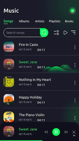 Review Screenshot - Music Player – Play All Your Favorite Tracks