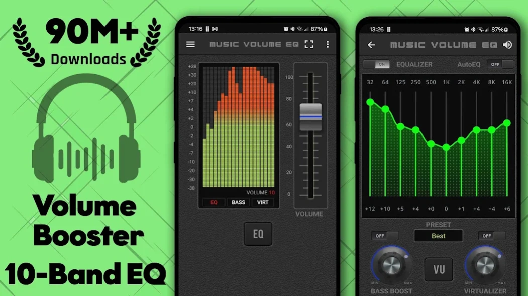Review Screenshot - Volume Equalizer – Get Full Control of Your Phone’s Volume