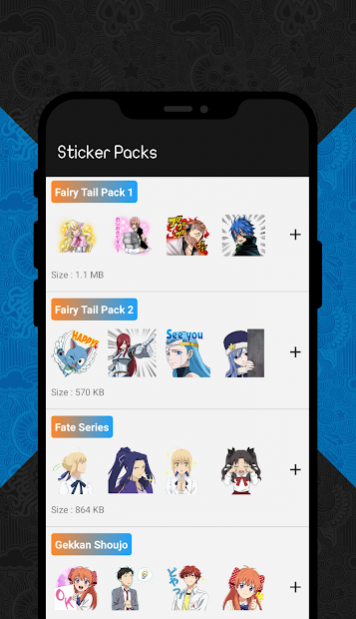 Menhera chan Emoji Sticker pack - Stickers Cloud