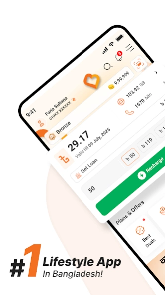 MyBL: Banglalink Packs, Deals 12.12.0 Screenshot