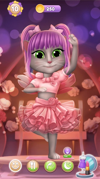 Virtual Pet Lily 2 - Cat Game 1.14.01 Screenshot
