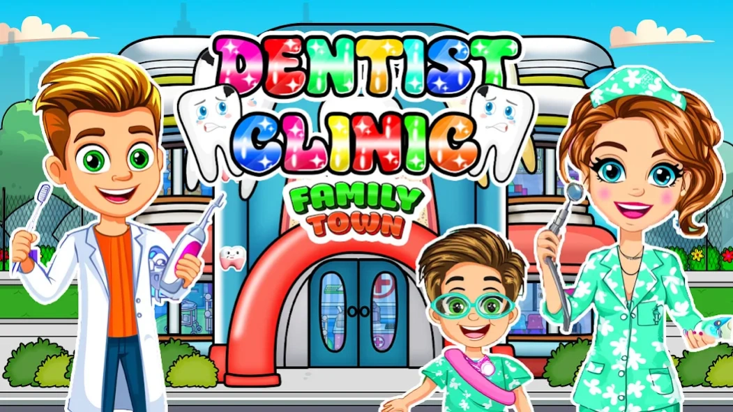 My Family Town Dentist Clinic Screenshot