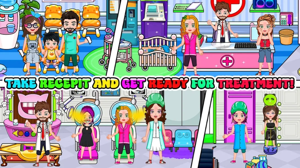 My Family Town Dentist Clinic Screenshot