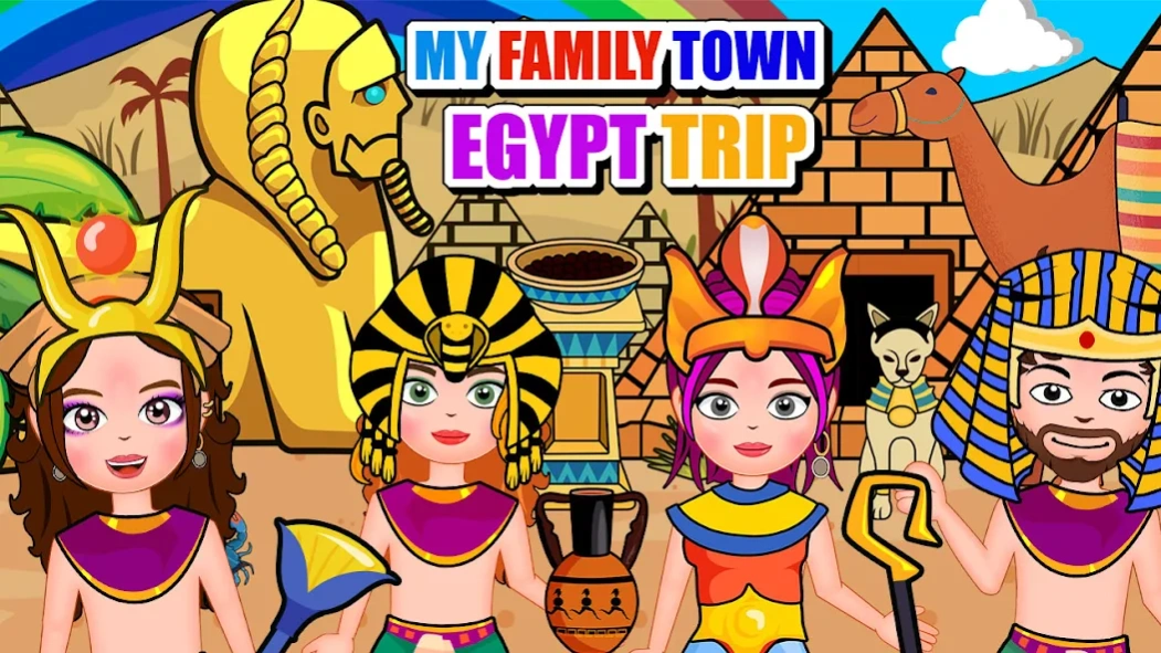 My Family Town - Egypt Trip Screenshot