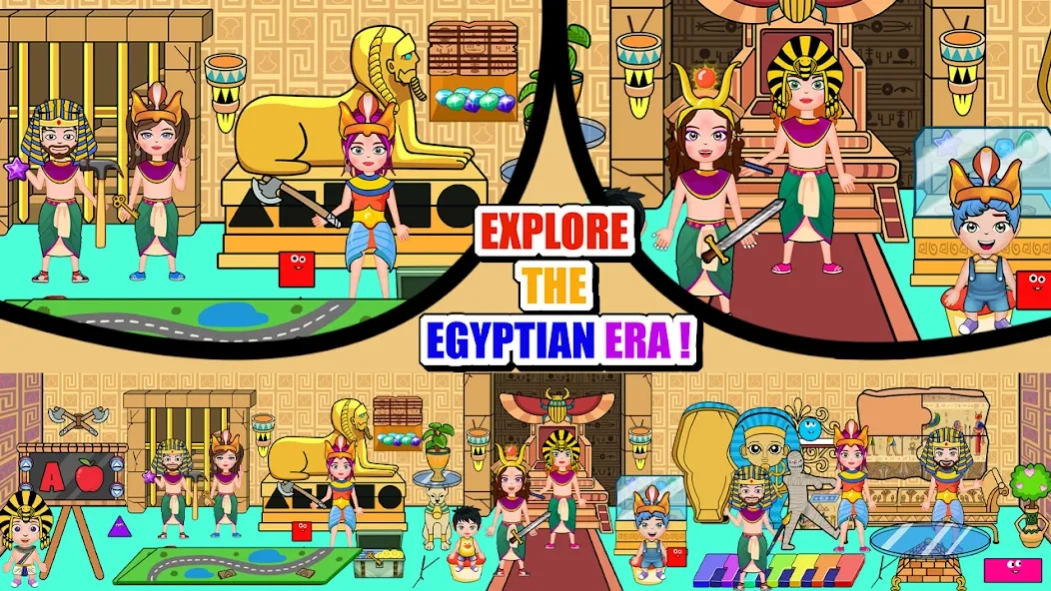 My Family Town - Egypt Trip Screenshot