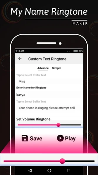 My Name Ringtone Maker Screenshot