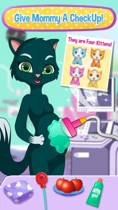 My Newborn Kitty Mommy Cat Pregnancy - Kids Games 2.1.0 Screenshot