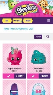 List of top all shopkins