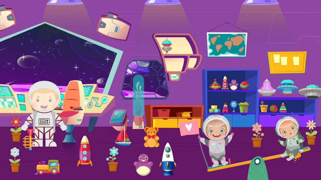 My space town adventure: Pretend play astronaut 0.4 Screenshot