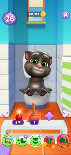 Review Screenshot - A Funny and Addictive Talking Cat Game
