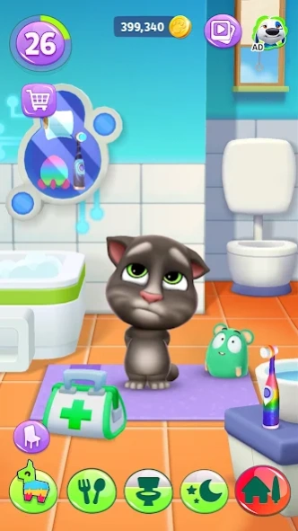 Review Screenshot - A Funny and Addictive Talking Cat Game