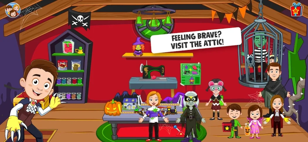 My Town Halloween - Ghost game 7.03.13 Screenshot