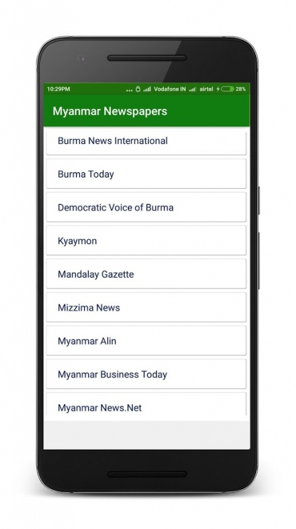 Myanmar Newspaper Site List 1 3 Free Download
