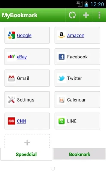 Screenshot - My Bookmarks