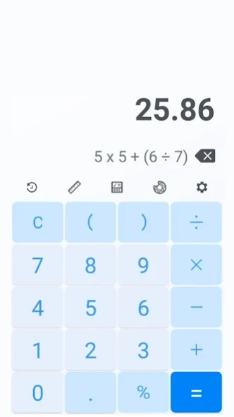 Basic Calculator Plus 1.3.9 Screenshot