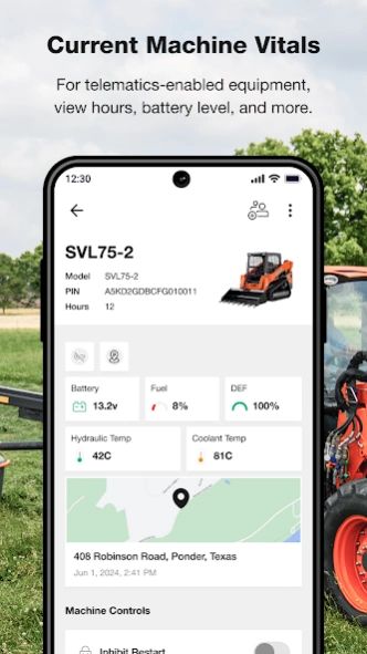 My Kubota 4.1.0 Screenshot