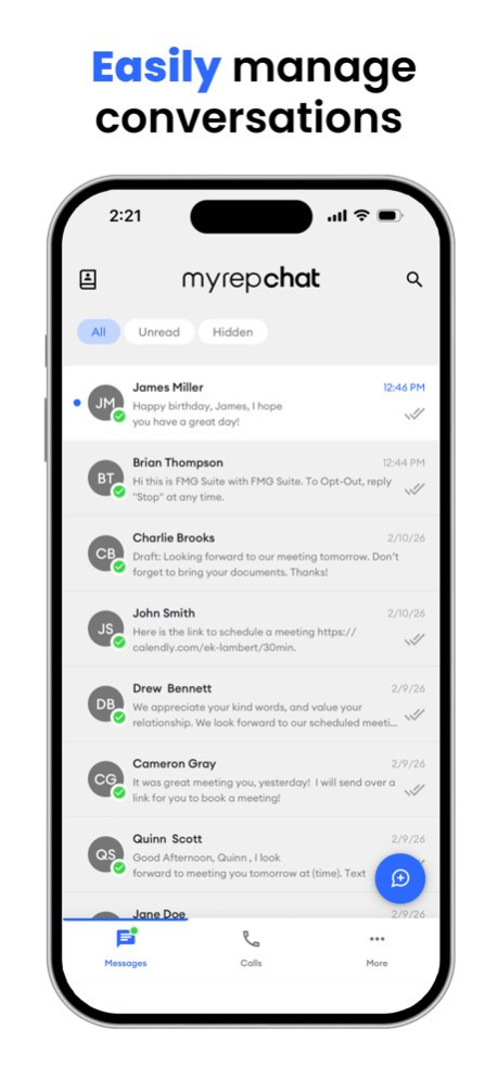 MyRepChat 8.2.0 Screenshot
