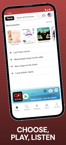 myTuner FM Radio App Screenshot