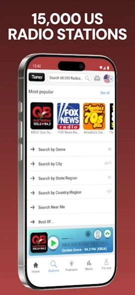 myTuner FM Radio App Screenshot