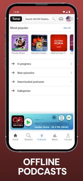 myTuner FM Radio App Screenshot