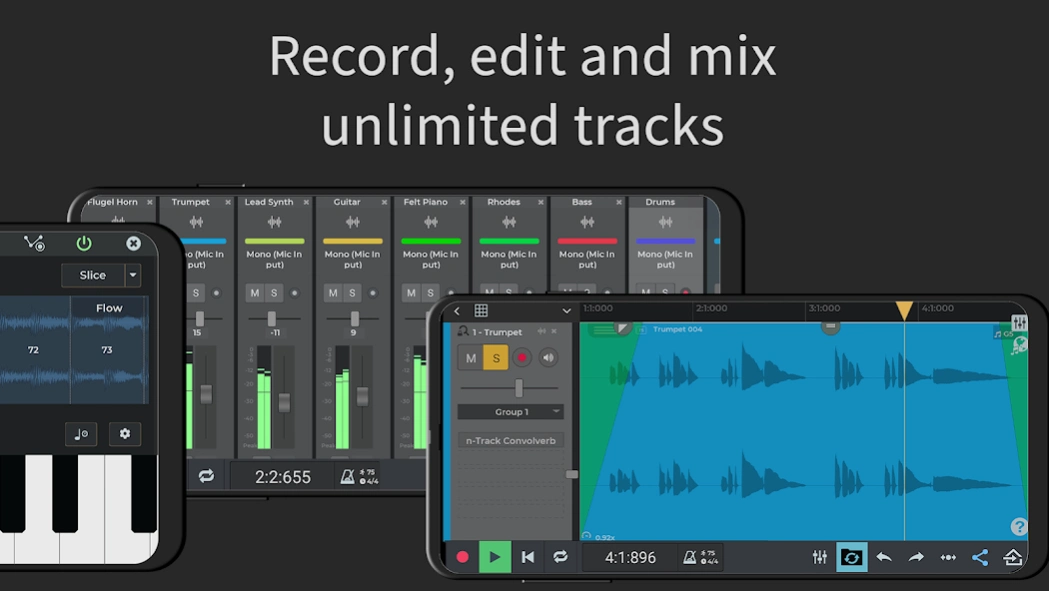 n-Track Studio DAW: Make Music 10.5.205 Screenshot