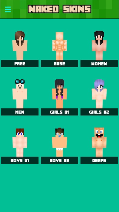 Naked girls from minecraft Naked Skins Pe Girls Boys Base Skin Free Download