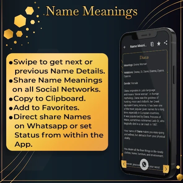Name Meanings 1.0.1 Screenshot