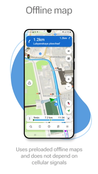 Review Screenshot - GPS Navigator – Enjoy GPS Navigation Even Without the Internet