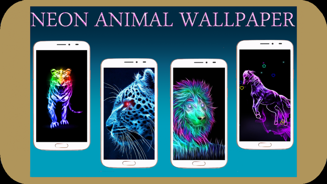 Neon Animal Wallpaper  Free Download