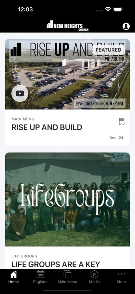 New Heights Church CS 15.4.0 Screenshot