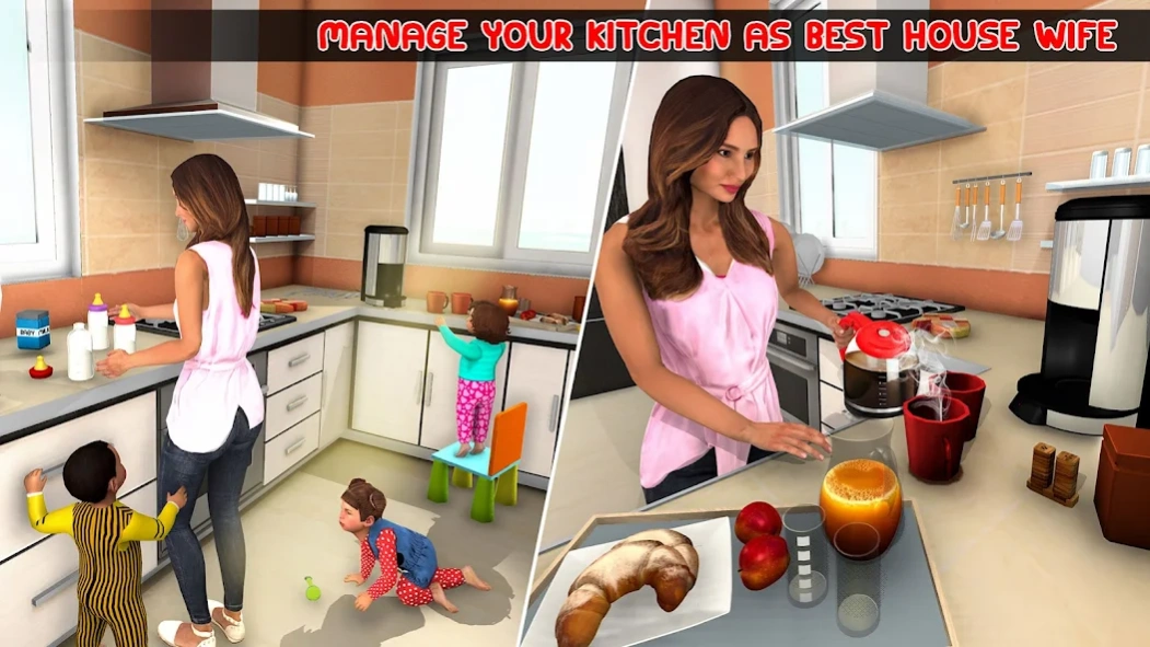 Mother Simulator Triplet Baby 3.1 Screenshot