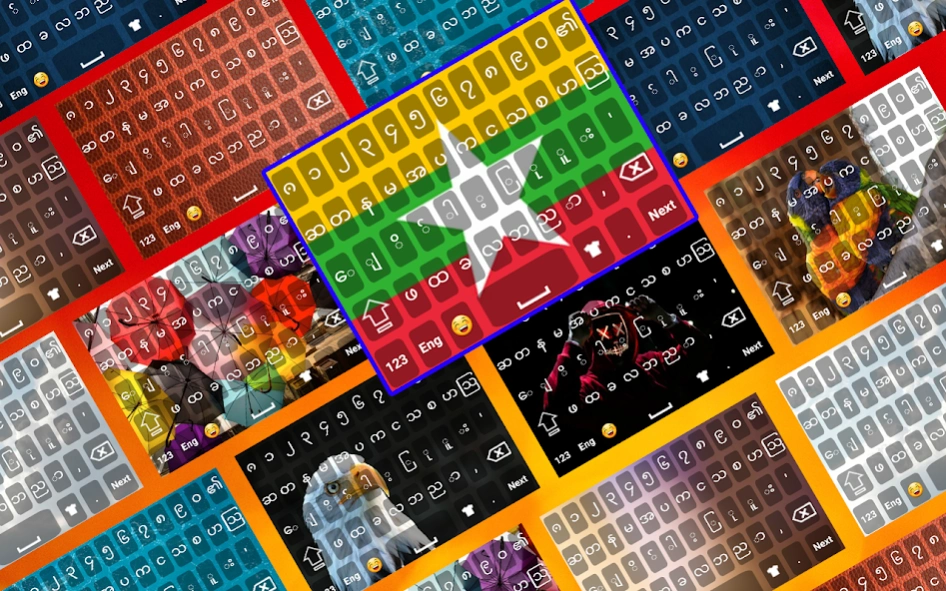Myanmar keyboard 2020: Burma k 1.5 Screenshot