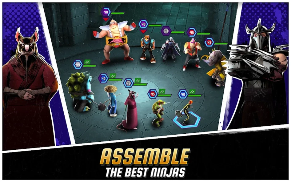 Review Screenshot - Ninja Game – Enjoying Fighting Bad Guys with Your Favorite Ninjas