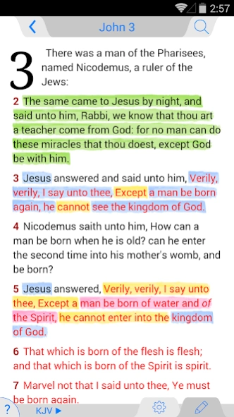 Review Screenshot - NKJV Bible for Android – The Best Bible App on Play Store