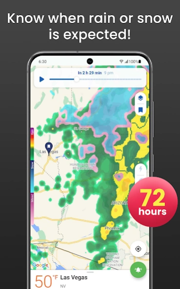 Review Screenshot - A Feature-Rich Radar Based Weather App