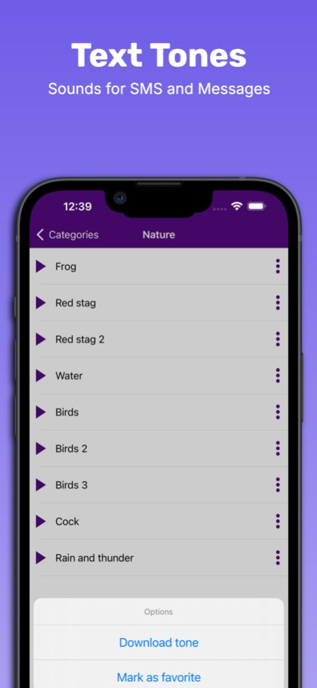 Notification Sounds Ringtones 3.2 Screenshot