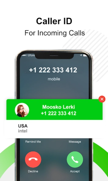 Number locator, caller ID 1.7 Screenshot