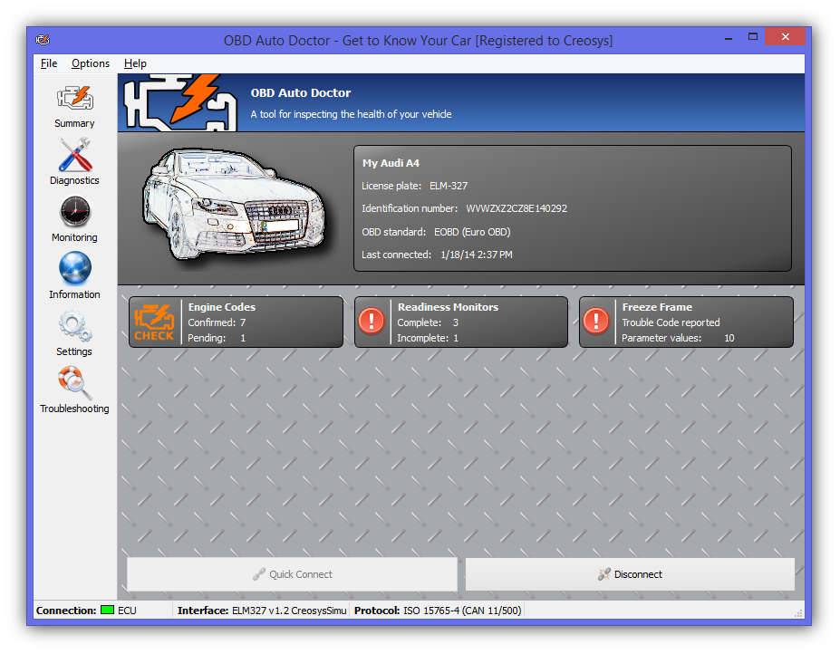 OBD Auto Doctor 1.8.0 Free Download