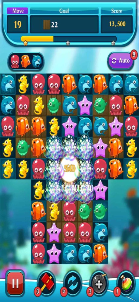 Ocean Match Puzzle 1.2.6 Screenshot