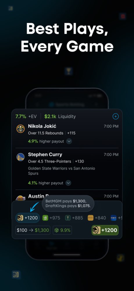 OddsJam: Sharp Sports Betting 27.0.51 Screenshot