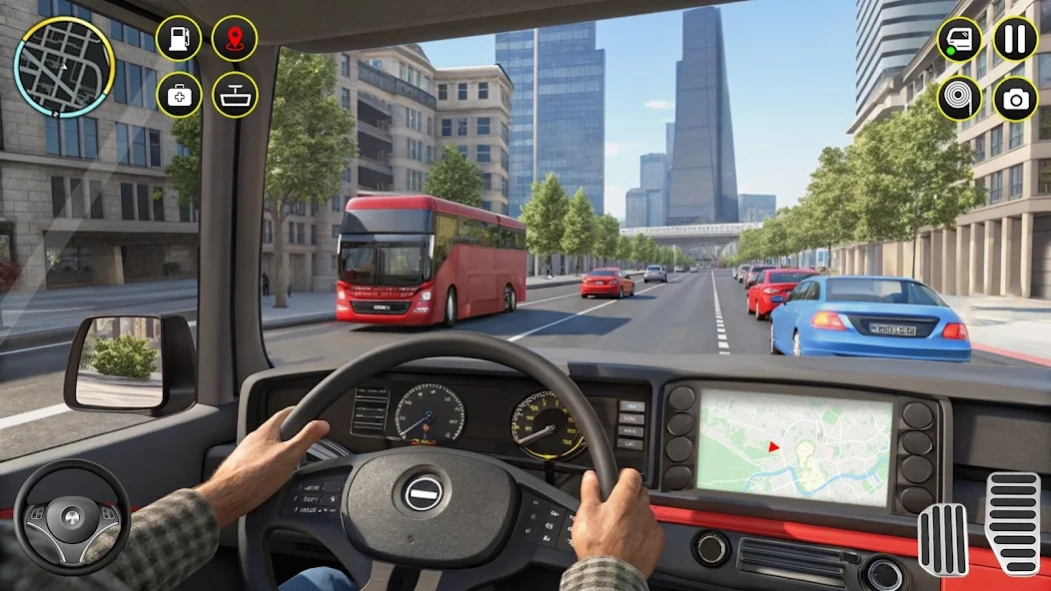 Review Screenshot - Bus Driving Game – Transport Tourists Safely to their Terminals