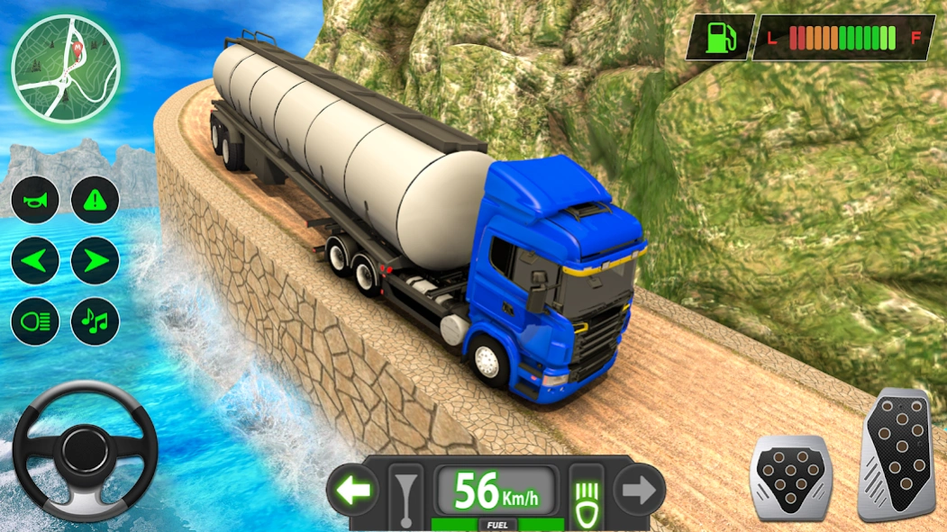 Oil Truck Parking Driving Game 4.2 Screenshot